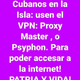 A reposted message from an Instagram story urges Cubans to install VPN apps on their phones to access the internet.